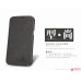 Кожаный чехол Nillkin для Samsung n7100 Note 2 Stylish fashion (черный)+ Защитная Пленка